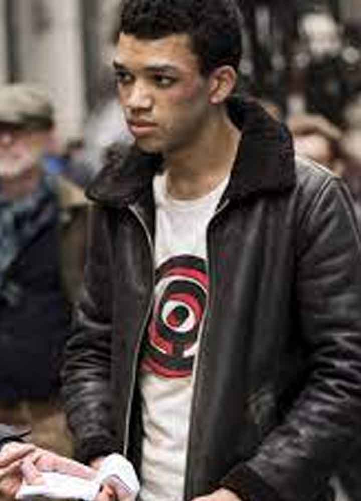 POKÉMON DETECTIVE PIKACHU (TIM GOODMAN) JUSTICE SMITH BLACK JACKET