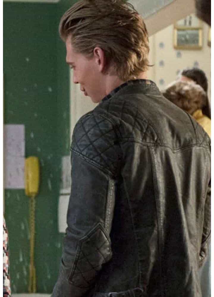 THE CARRIE DIARIES AUSTIN BUTLER BLACK JACKET THE CARRIE DIARIES AUSTIN BUTLER BLACK JACKET