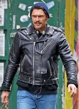 THE DEUCE (VINCENT MARTINO) JAMES FRANCO BLACK JACKET