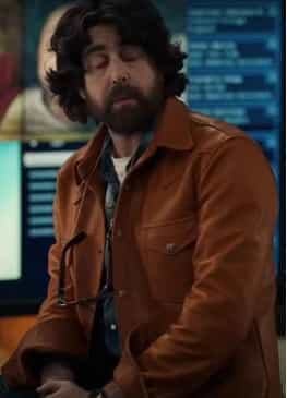 THE EQUALIZER (HARRY KESHEGIAN) ADAM GOLDBERG BROWN JACKET