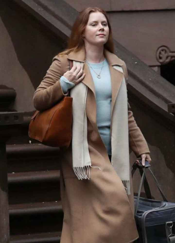 The Woman In The Window Anna Fox Brown Trench Coat