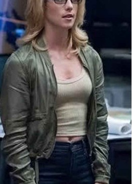 Arrow Season 7 (Emily Bett Rickards) Felicity Smoak Green Jacket