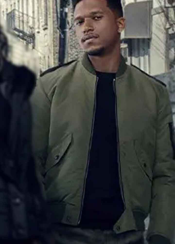 Power Book II Ghost (Zeke Ezekiel Cross) Daniel Bellomy Bomber Jacket