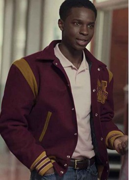 Sex Education (Jackson Marchetti) Kedar Williams-Stirling Bomber Jacket
