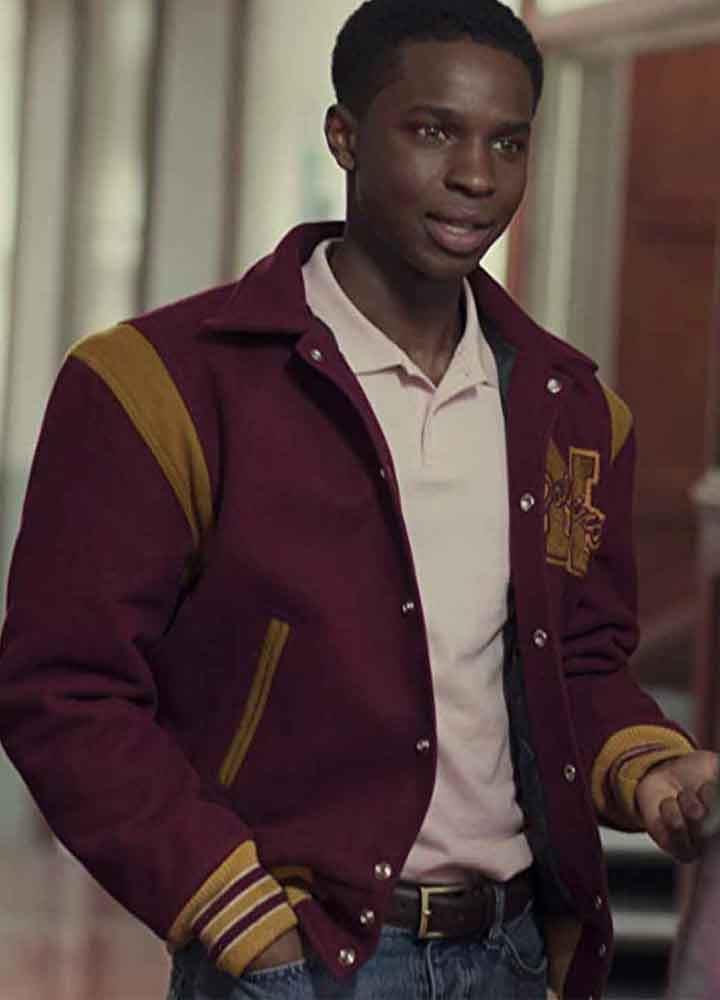 Sex Education (Jackson Marchetti) Kedar Williams-Stirling Bomber Jacket