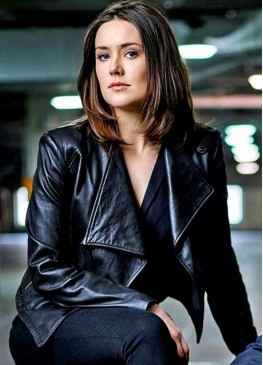 The Blacklist (Elizabeth Keen) Megan Boone Black Leather Jacket