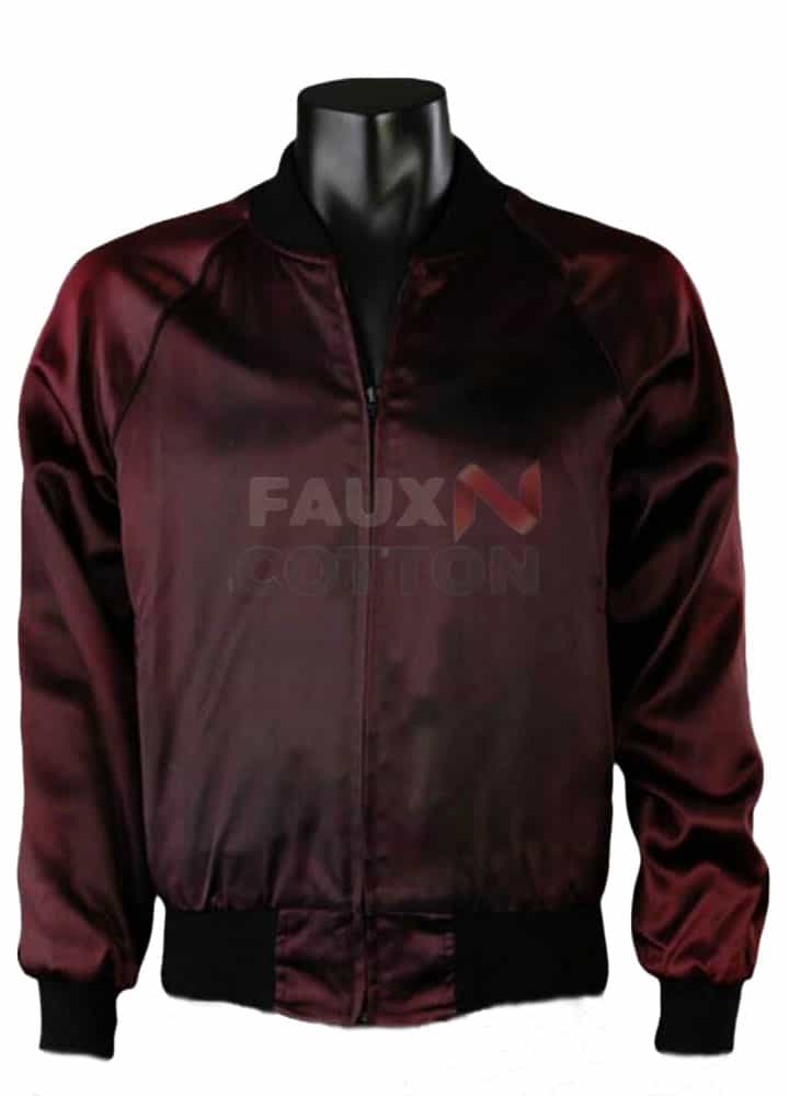 Blade Runner Crew 1982 Bomber Maroon Jacket