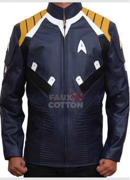 Chris Pine Star Trek Beyond Blue Costume Jacket