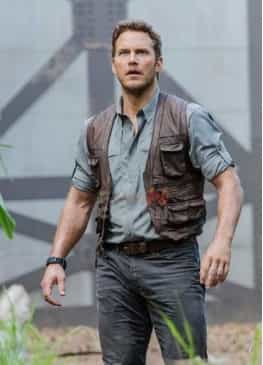 Chris Pratt Jurassic World Owen Biker Vest
