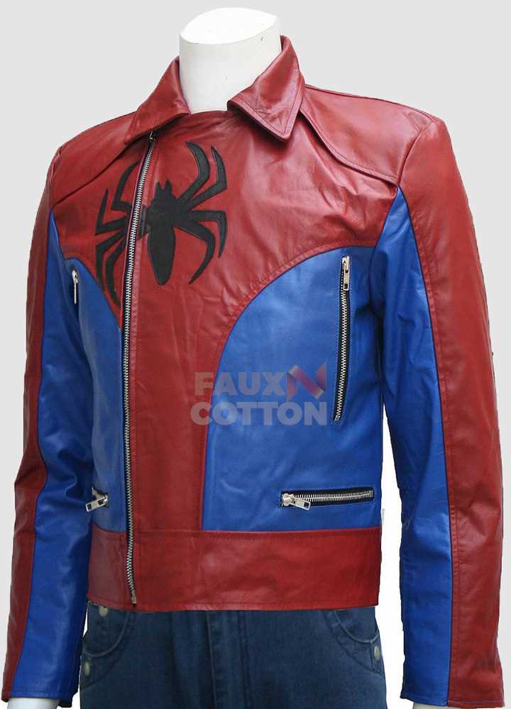 Spiderman Home Return Leather Jacket