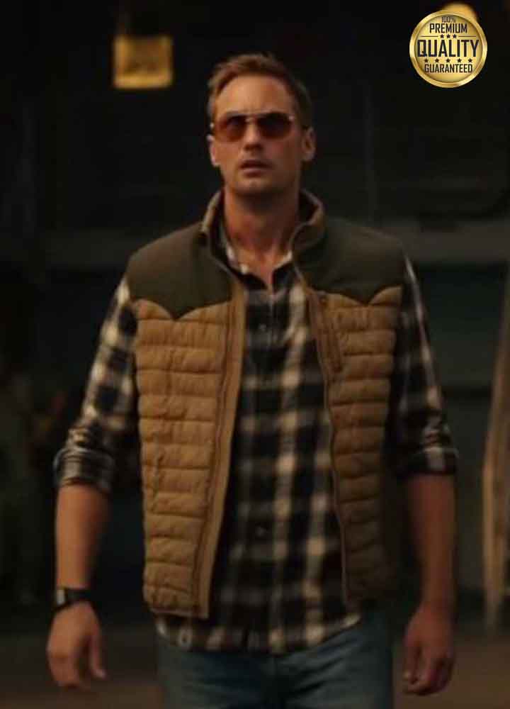 Alexander Skarsgård Godzilla vs. Kong Nathan Lind Puffer Vest