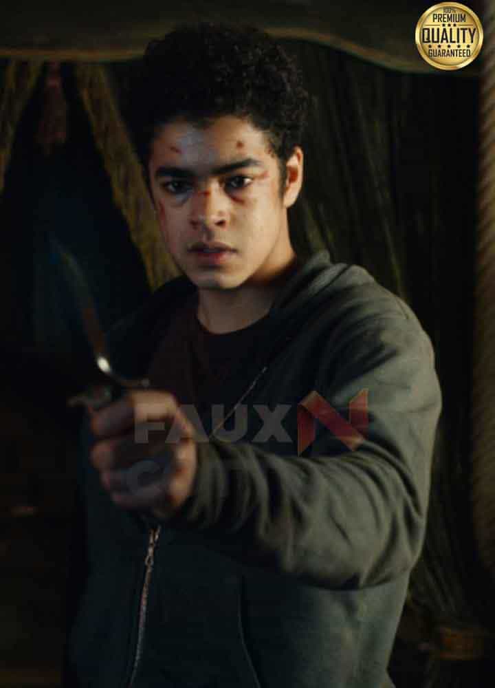 His Dark Materials Will Parry Blue Hood Jacket