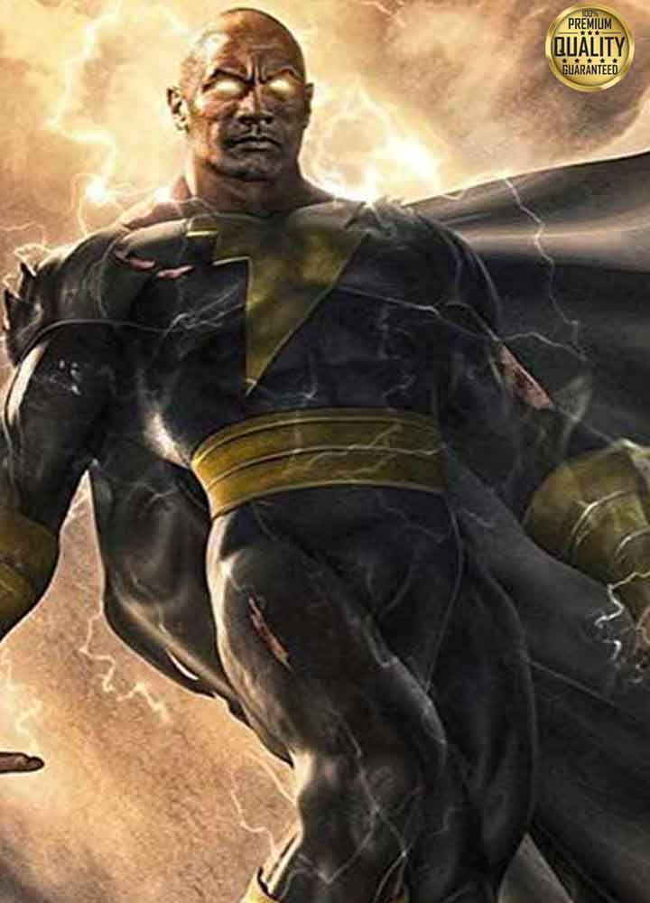 Dwayne Johnson Black Adam Costume Jacket Dwayne Johnson Black Adam Costume Jacket