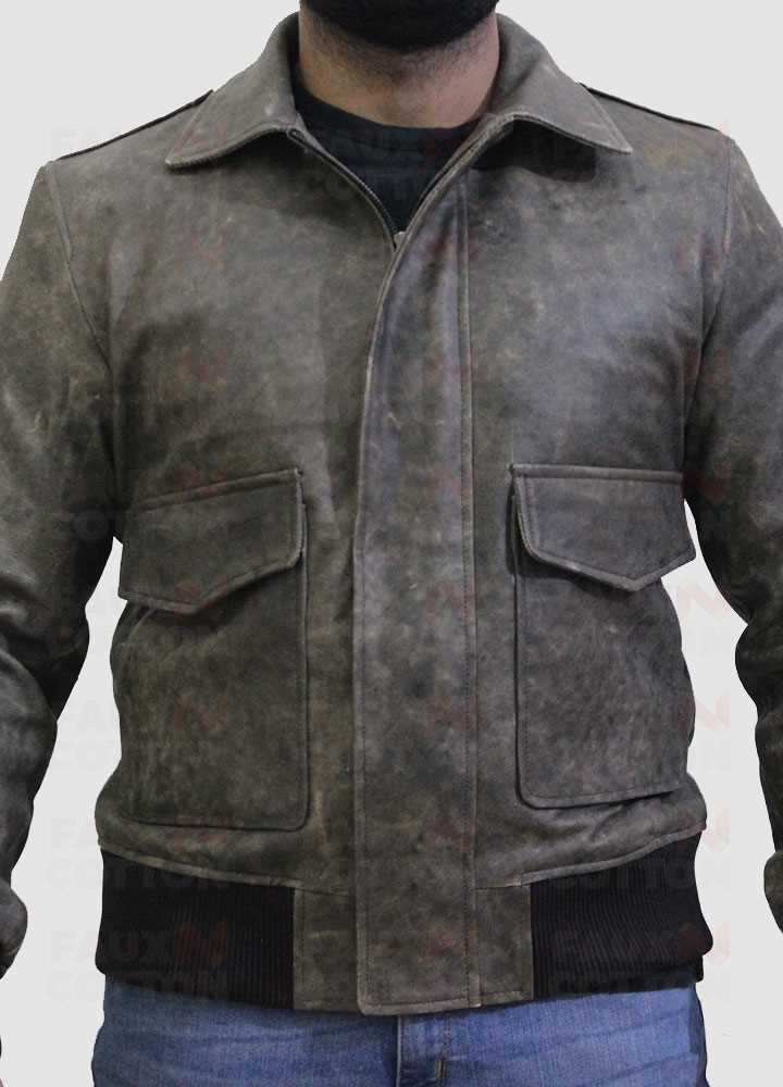 A-Team Howling Mad Murdock Leather Jacket