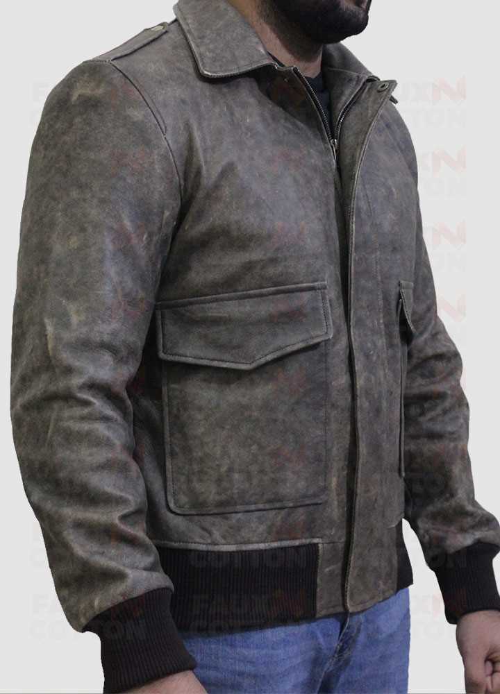 A-Team Howling Mad Murdock Leather Jacket