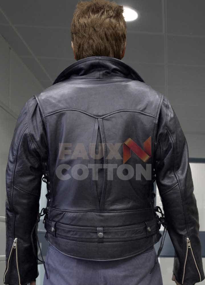 Terminator Arnold Schwarzenegger Biker Leather Jacket Terminator Arnold Schwarzenegger Biker Leather Jacket