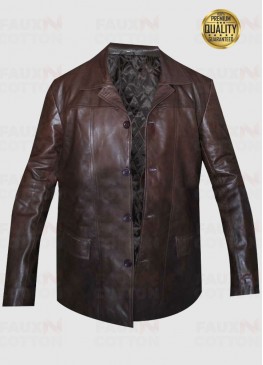 24 Season 8 Jack Bauer Brown Leather Jacket