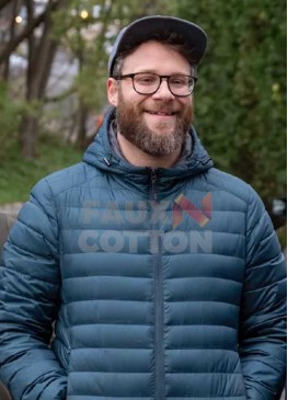 Long Shot Seth Rogen Blue Jacket