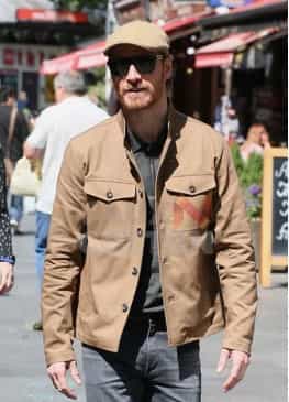 Promo In London X-Men Dark Phoenix Michael Fassbender Jacket