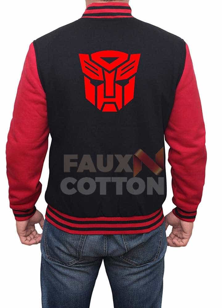 Transformers The Last Knight Logo Varsity Jacket