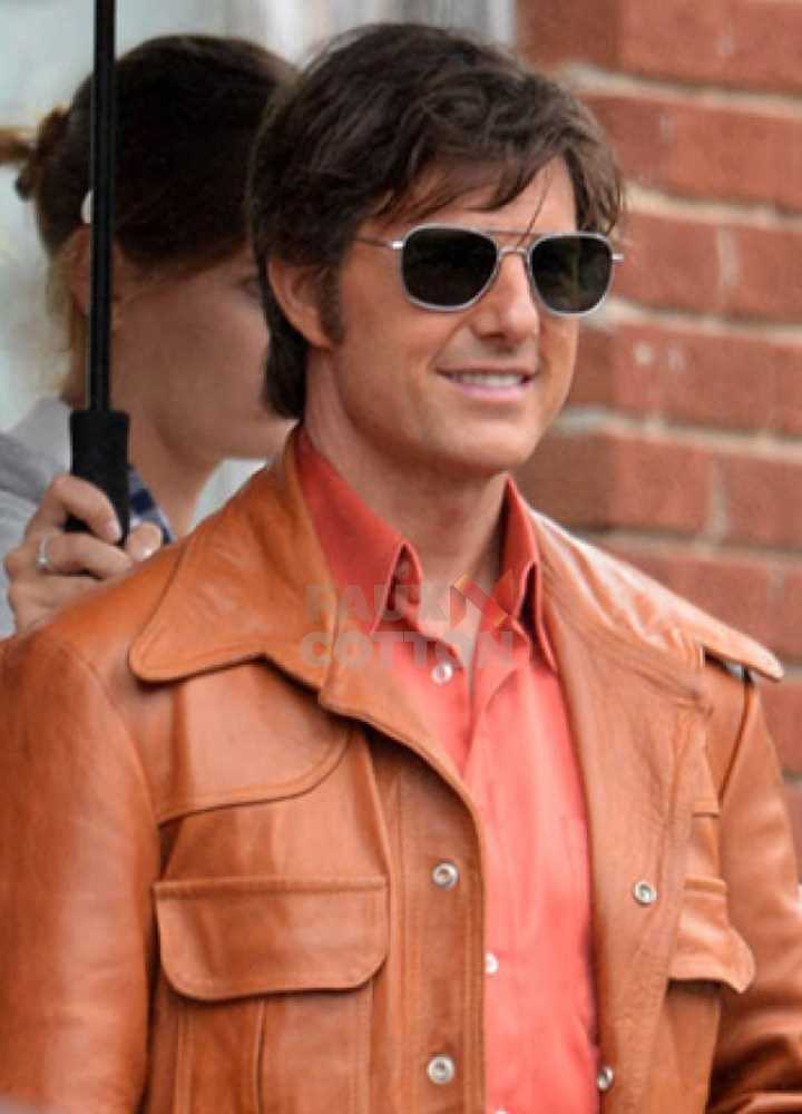 American Made Tom Cruise Leather Jacket
