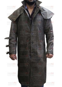 Hellboy Ron Perlman Leather Coat