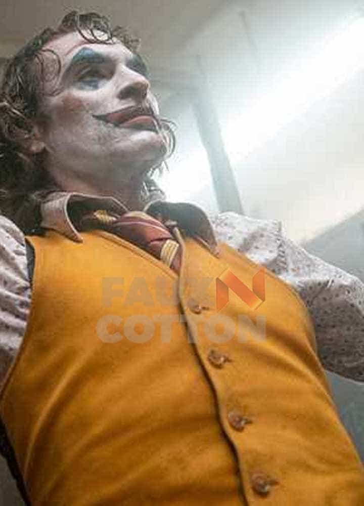 Joker Joaquin Phoenix Suede Vest