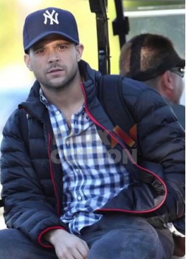 Power Jerry Ferrara (Joe Proctor) Blue Satin Jacket