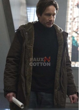 The X-Files David Duchovny (Fox Mulder) Fur Coat