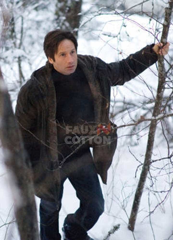 The X-Files David Duchovny (Fox Mulder) Fur Coat