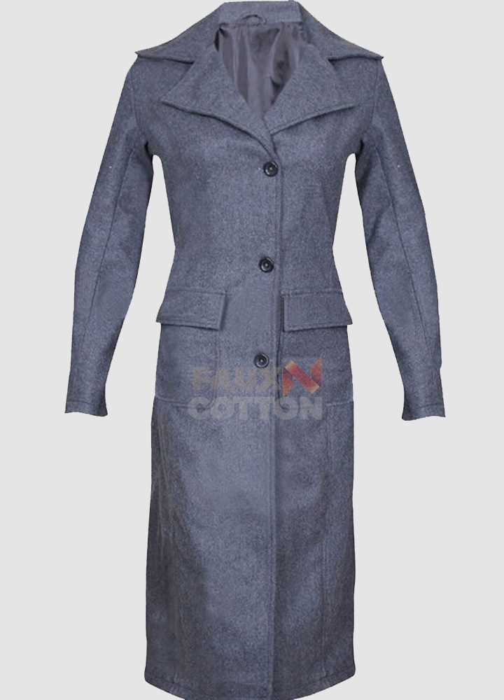 Tina Goldstein Fantastic Beasts Katherine Waterston Wool Coat Tina Goldstein Fantastic Beasts Katherine Waterston Wool Coat