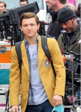 Spider-Man Homecoming Perter Parker  (Tom Holland) Yellow Coat