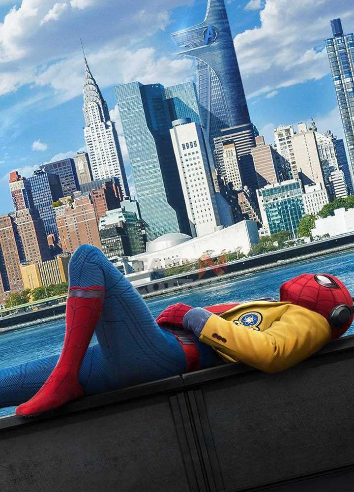 Spider-Man Homecoming Perter Parker (Tom Holland) Yellow Coat Spider-Man Homecoming Perter Parker (Tom Holland) Yellow Coat