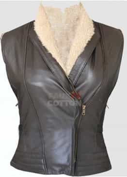 Andrea Harrison Walking Dead (Laurie Holden) Fur Vest