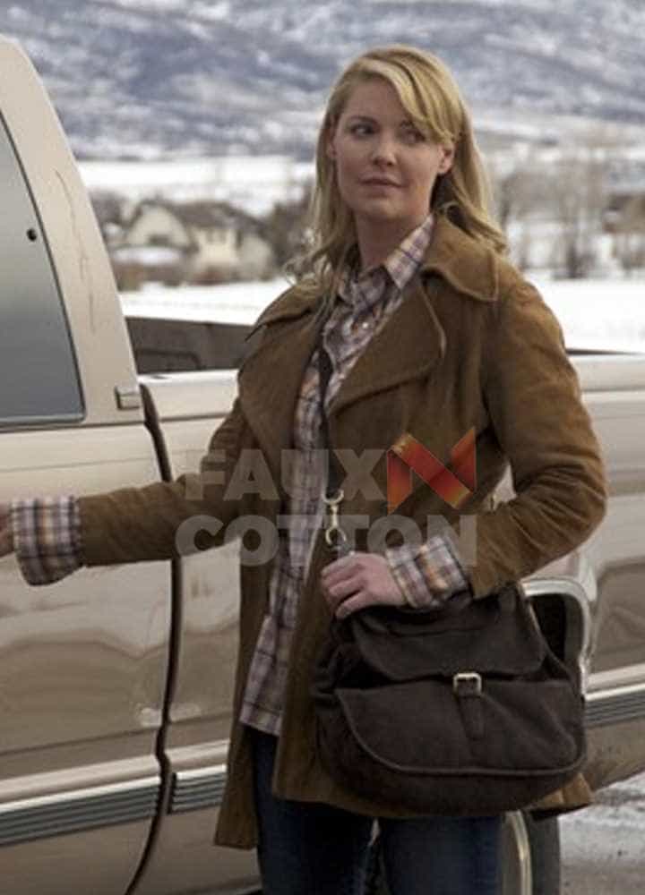 Jackie And Ryan Katherine Heigl Cotton Coat