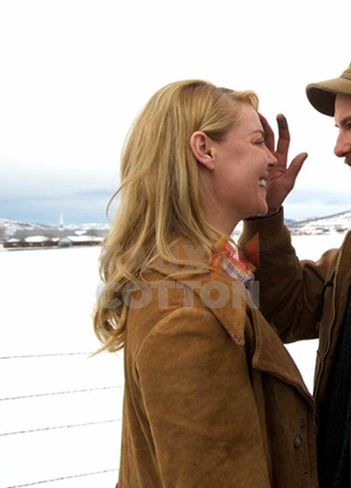 Jackie And Ryan Katherine Heigl Cotton Coat