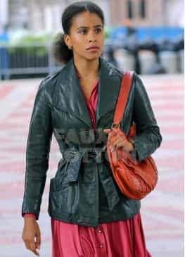 Joker Zazie Beetz Leather Jacket