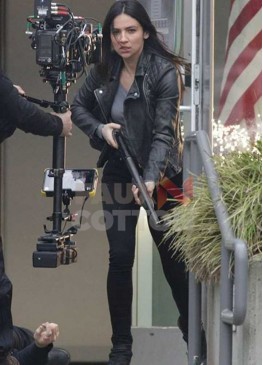Supergirl Floriana Lima Leather Jacket