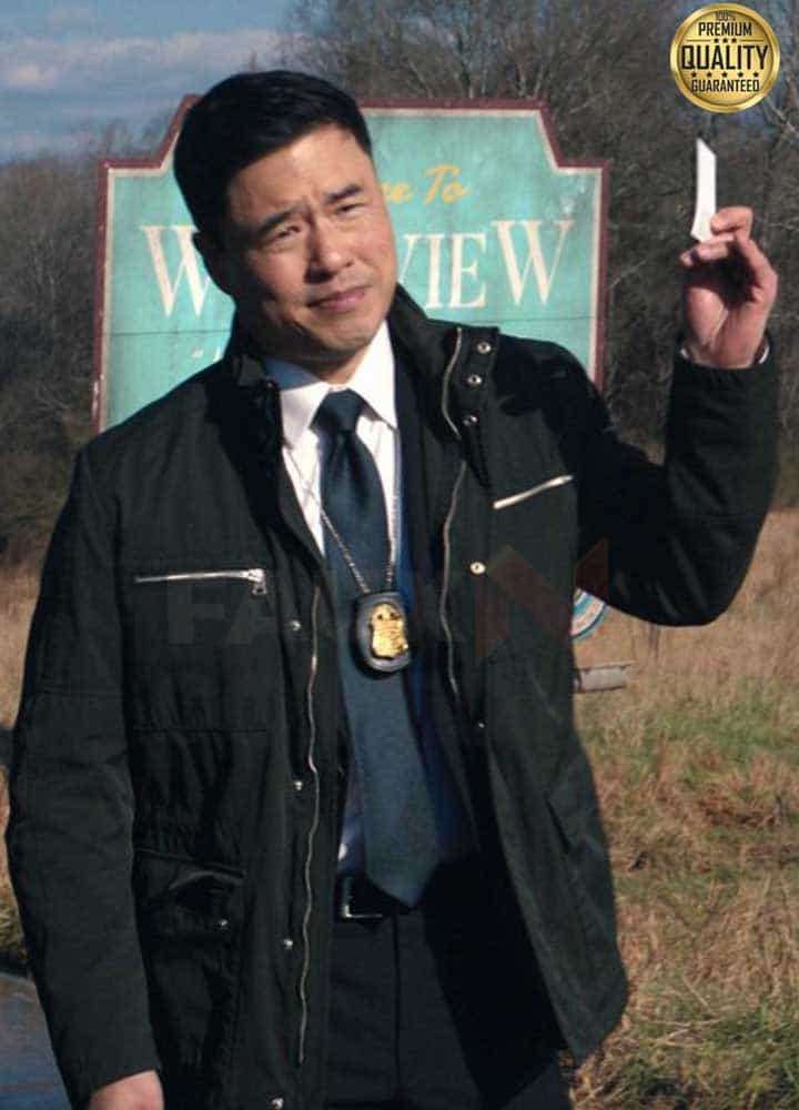 WandaVision Randall Park Officer Black Jacket