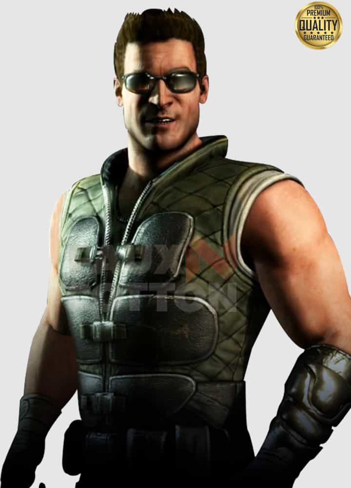 Johnny Cage Mortal Kombat X Leather Vest