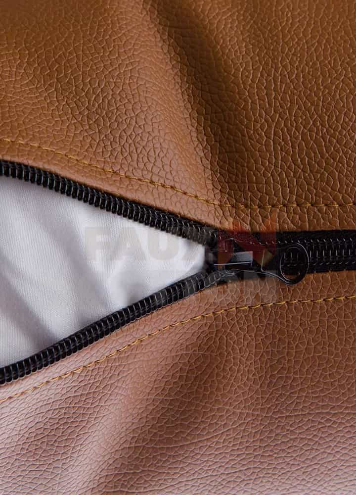 Light Brown Leather Pillow Cover For Couch Sofa Bed 20 X 20 Inch Light Brown Leather Pillow Cover For Couch Sofa Bed 20 X 20 Inch