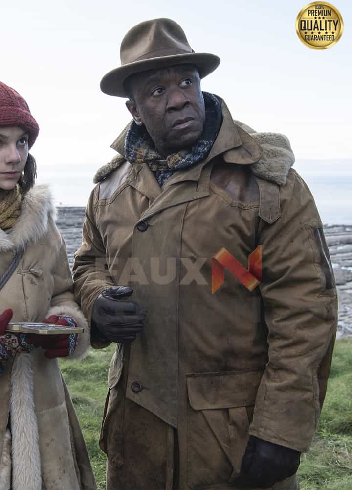 His Dark Materials Season 2 John Faa Brown Trench Coat