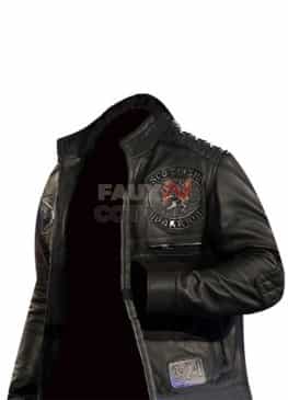 Drew Mcintyre Black Leather Jacket