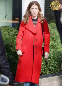 Anna Kendrick Love Life Darby Carter Red Coat